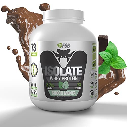 Creatinas, Proteína Aislada 2.2 kg FSB (Menta con Chocolate)