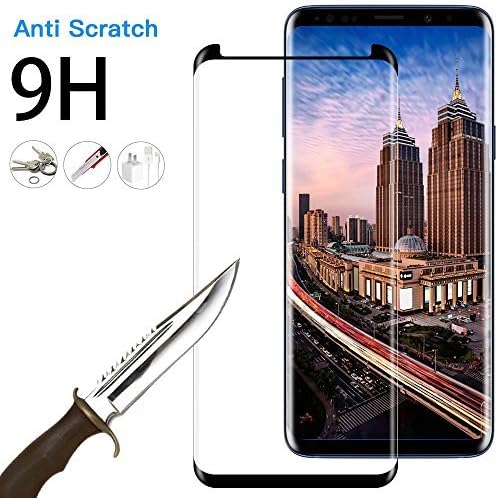 Galaxy S9 Plus Screen Protector [2 Pack]- 9H Hardness/Anti-Scratch/Anti-Fingerprint/High Definition Tempered Glass Screen Protector for Samsung Galaxy S9 Plus +