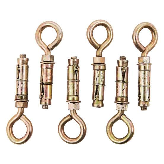 Heavy Duty 8mm Hook Fastener for Hanging Pots, Plants, Keys, Utensils & Household Items – Wall & Ceiling Mount – Rust Resistant Steel Hooks (Pack of 5)-image-19