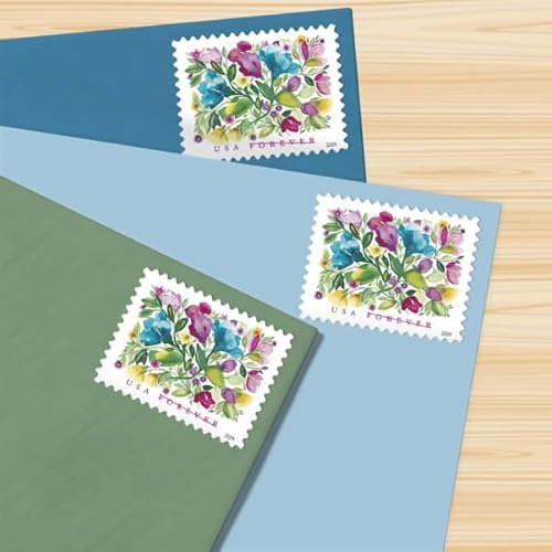 United States Postal Service celebração floresce 2024 (folha com 20) selos postais de primeira class