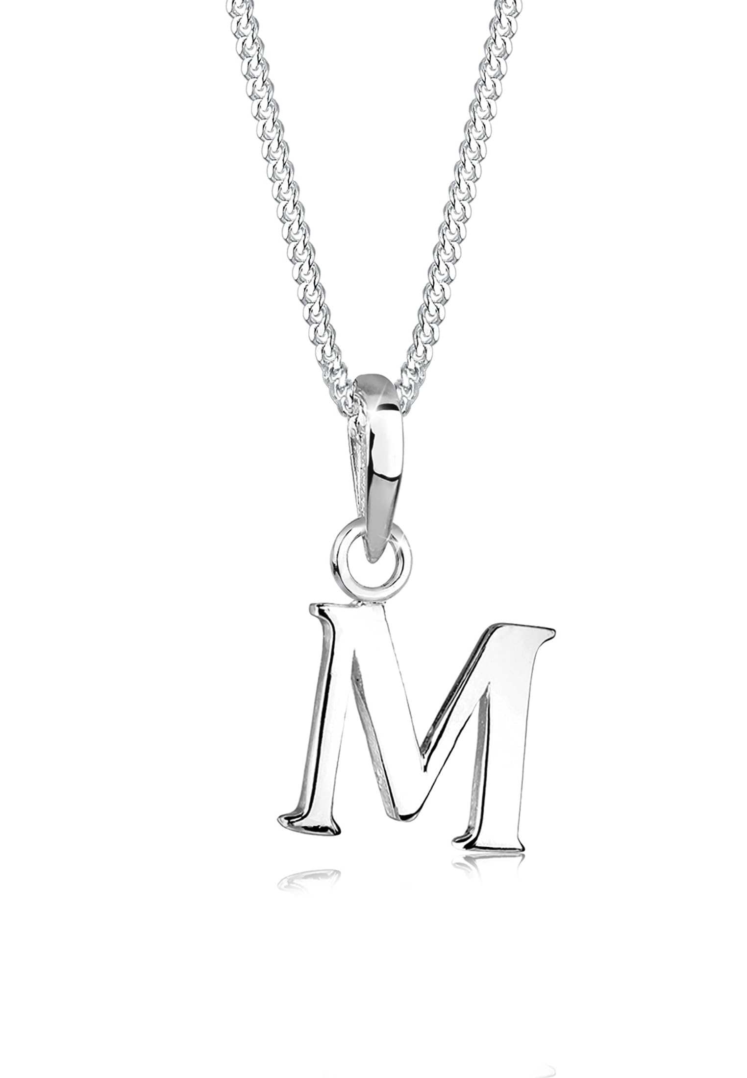 Elli Women Silver Pendant Necklace of Length 45cm 01503366_45