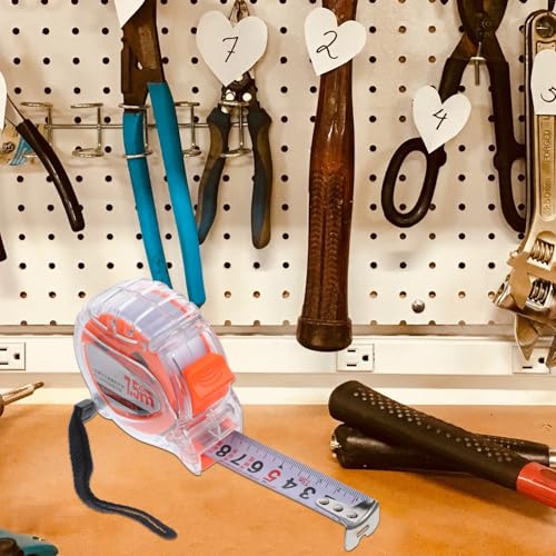 Cinta métrica metálica 5m con recubrimiento resistente miniatura 4