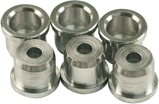 Kluson Replacement String Ferrule Set For Fender Telecaster Chrome