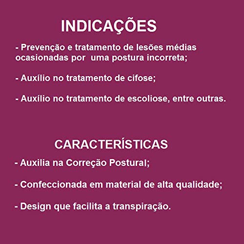 Hidrolight CORRETOR POSTURAL OR1007_4 GG, Salmão