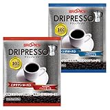 ブルックス 10g入り ドリップバッグ コーヒー ドリップレッソ2種セット24袋 コーヒー 珈琲 BROOK'S BROOKS