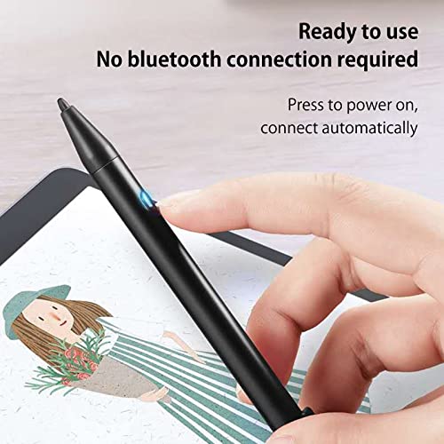 Stylet haute précision rechargeable USB avec pointe fine pour dessin fluide et prise de note