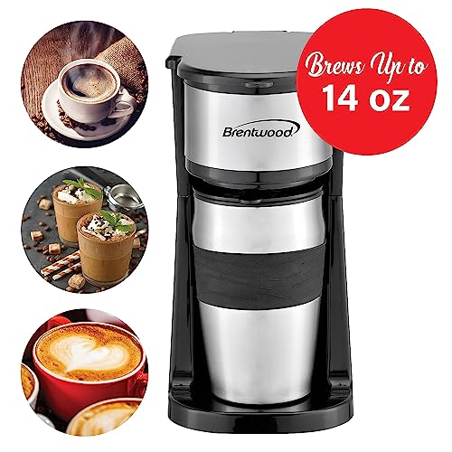 Image of Brentwood TS-113BK Coffee Maker, Standard, Black