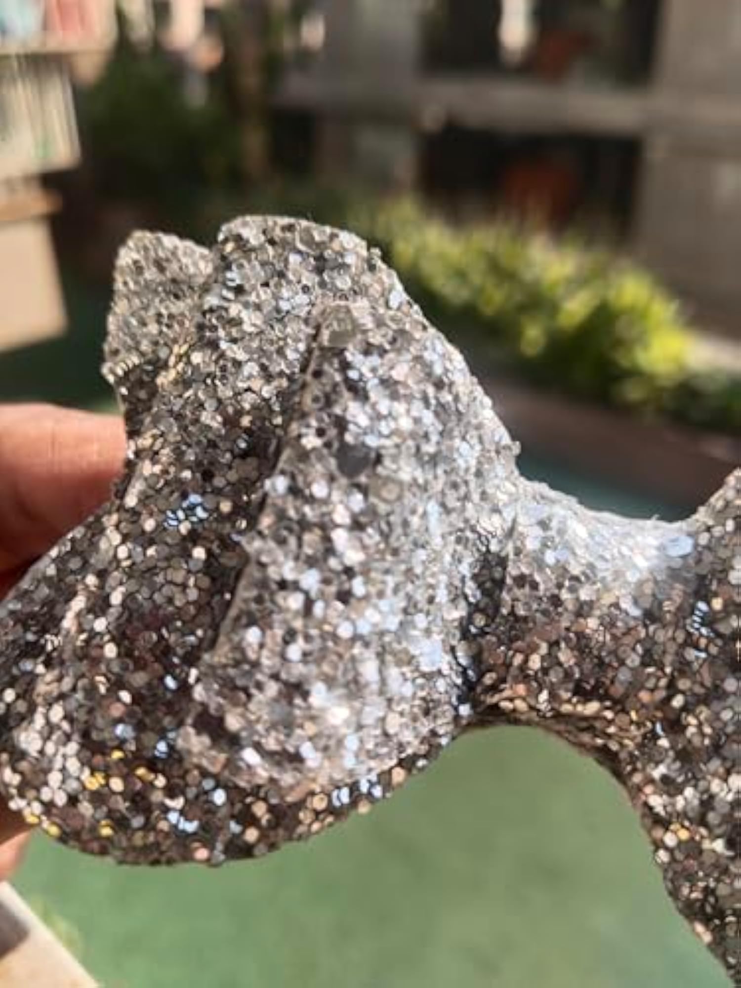 Glitter Bows Hair Clips with Alligator Clips for Girls