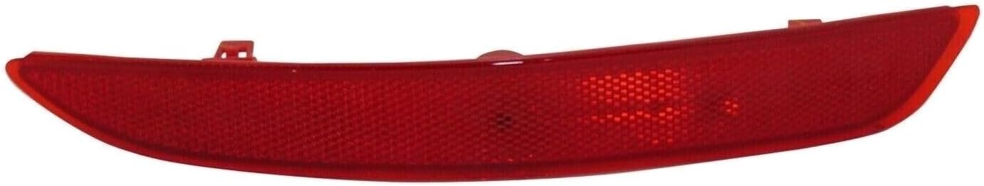 Bumper Reflector Rear Left Side for Mazda 3 2019-2021 | Red, 3 B0J8 5M0, OE# 316-2906L-Us B0J8-51-5M0 MA1184110, Direct Fit