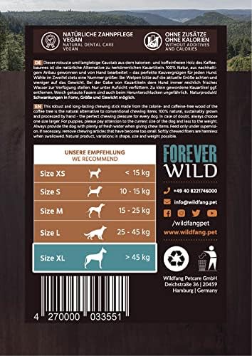Wildfang® Coffee Wood Dog Chew XL - Image 5