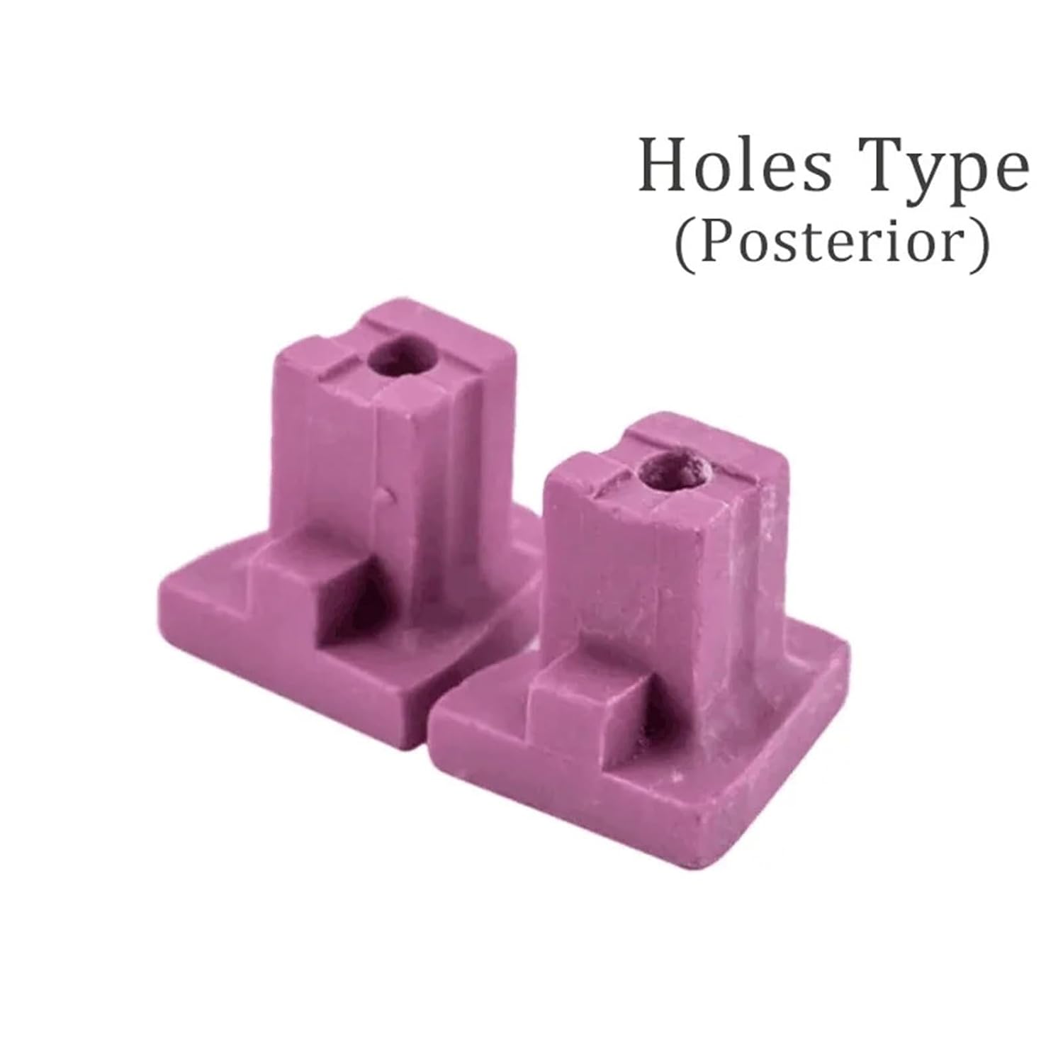 Ceramic Firing Pegs for Crowns and Bridges 40 Pieces Hole Dental Single Tooth Burning Frame Pointed Nail Denture Factory Dentistry Accessories