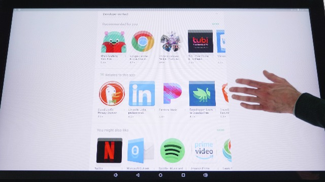 Interactive Digital Touch Table on Amazon Live