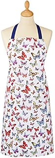 Cooksmart Butterfly Cotton Apron, Multicolour, 61x84x1 cm