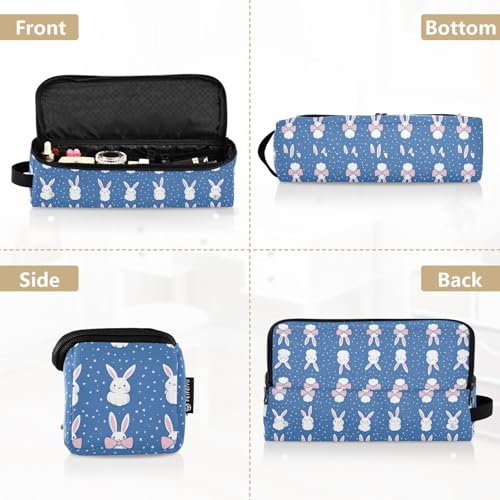 Bolsa organizadora de viaje resistente al calor para planchas y rizadores Preppy Festive Marble miniatura 5