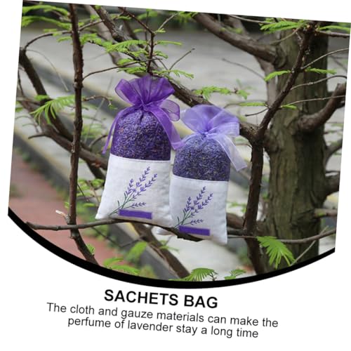Bolsitas aromáticas de lavanda 15 pcs color púrpura miniatura 3