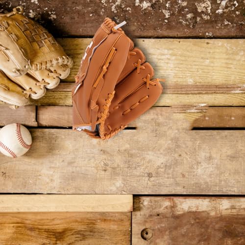 Guante de softbol para mano izquierda de 10,5 pulgadas con correa ajustable 5