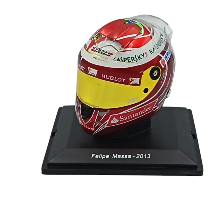 Collezione di caschi pilota FERRARI F1, scala 1:5