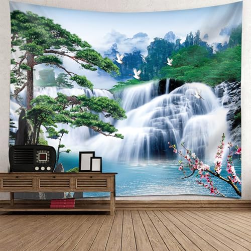 Tenture murale fantastique decoration salon et tapisserie art chambre