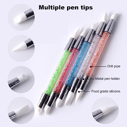 ProsXinty 6 Pezzi Pennelli in Silicone per