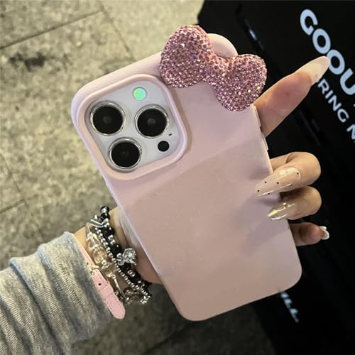 Étui en cuir avec nœud mignon, le cadeau iPhone idéal - 2