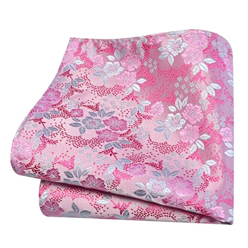 Image of GUSLESON 3.15 inch（8cm） Mens Floral Tie and Lapel Pin Necktie Hankerchief Cufflinks Set for Men