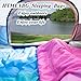 Sleeping Bag - 3 Seasons for Adults Kids Boys Girls Camping Hiking - Warm Cold Weather Lightweight Portable with Compression Bag for Backpacking in Spring, Summer, Fall and Winter