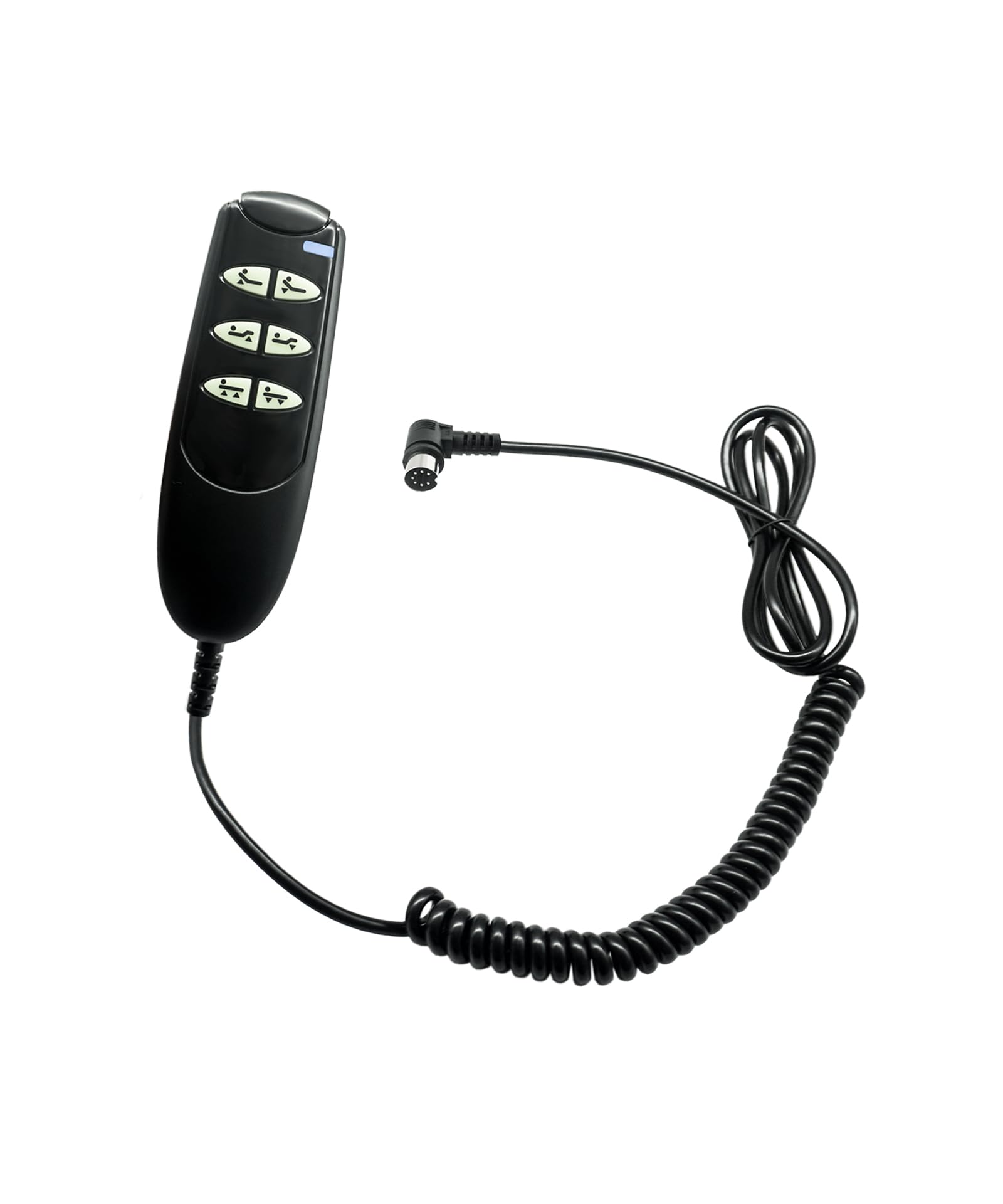 Mando a distancia de 6 botones y 7 pines 15033HC-G | Compatible con modelos de cama de hospital eléctrica Drive Medical Delta Ultra-Light 1000 Full-15033 y 15235