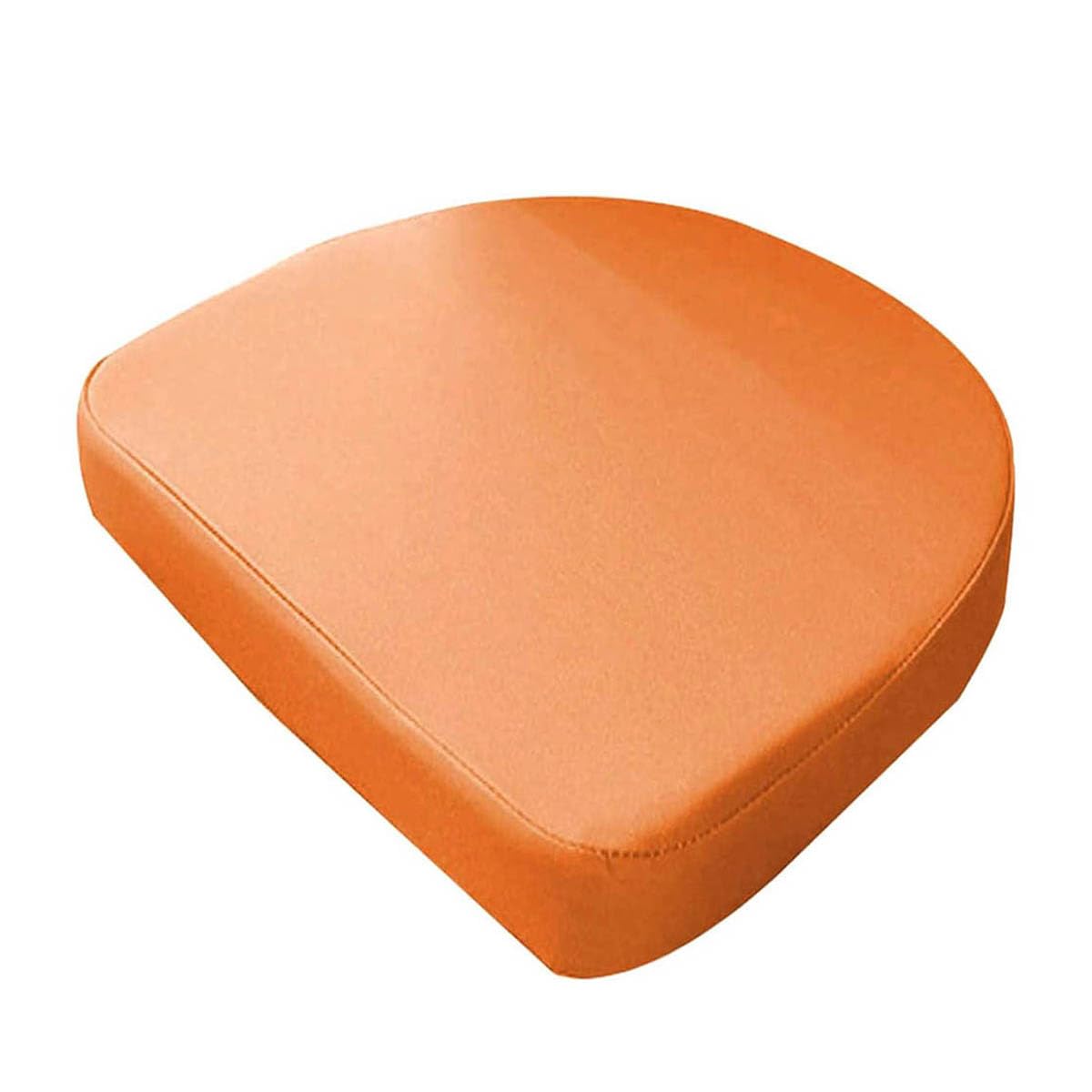 Waigg Kii Outdoor Garden Cushion U Shape Waterproof Seat Pad,Thick U-Shaped Chair Seat Cushions Pad for Home Garden Office Indoor Outdoor (48 * 48 * 3cm,Orange)
