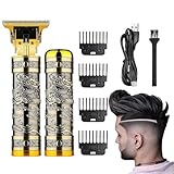 Haarschneider Für Männer - Wasserdichte Bartschneidemaschine Professionell | Bartschneider Elektrorasierer Set - Für Geschenk Männer Home Office Urlaub Reise