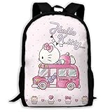 Mochila multifunción – 2 bolsillos laterales de malla para botella o paraguas y 1 compartimento principal, simple y práctico. Será una bolsa de escuela perfecta para hombres, mujeres, adolescentes, niños y niñas, escuela primaria, escuela secundaria, escuela secundaria y estudiantes universitarios.