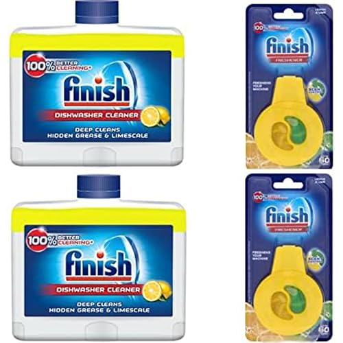 Finish Dishwasher Freshener and Cleaner Multipack