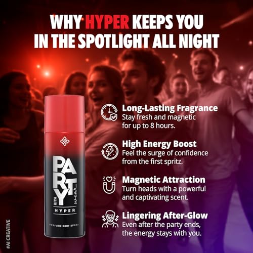 Image of Riya Hyper Deodorant | Deo Spray | Body Spray for Men - 200 ml | Long-Lasting Citrus Fougere Fragrance