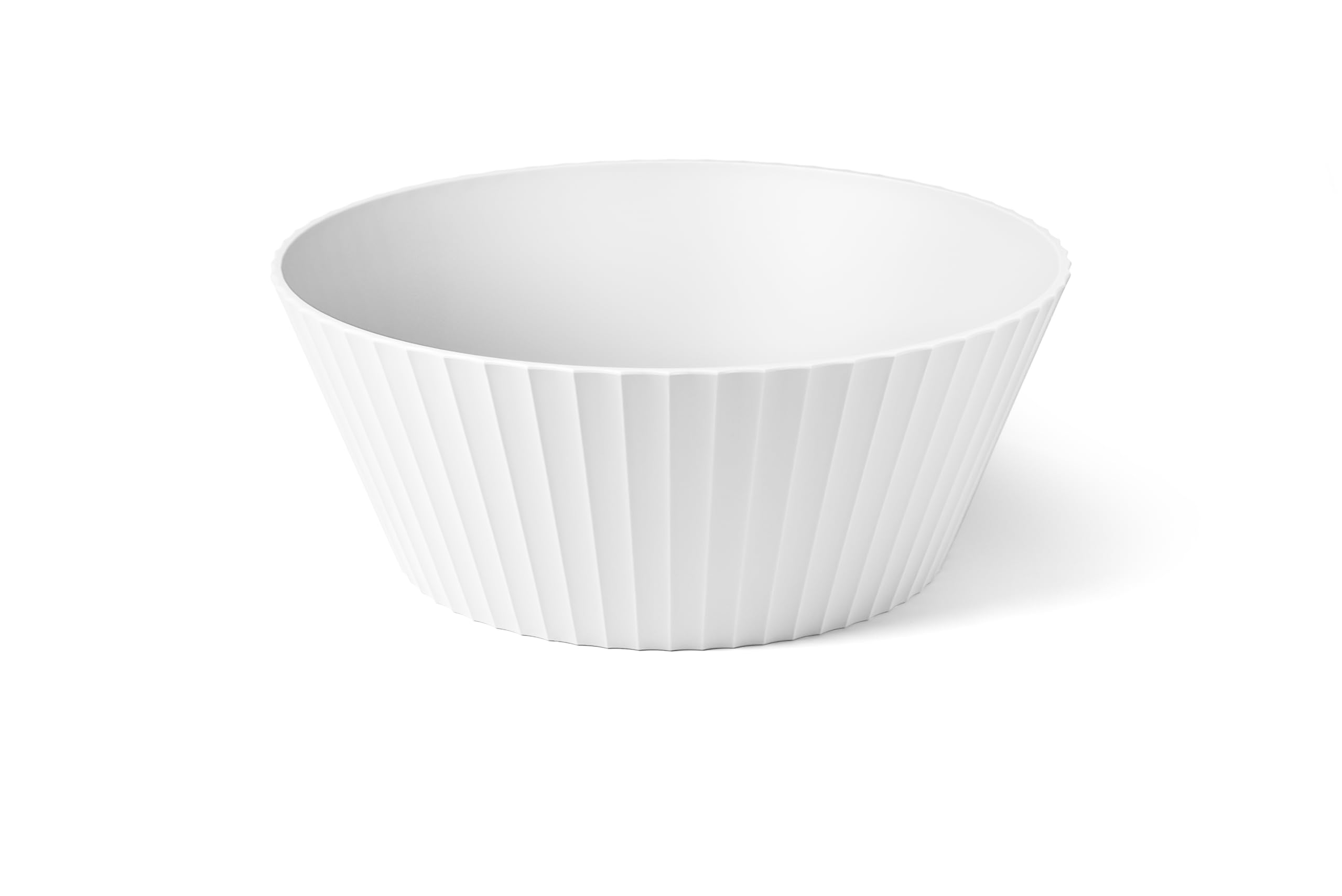 BLIMPLUS - Ciotola Nettuno XL Arctic White Ø 30cm - Insalatiera Famiglia XXL - Made in Italy