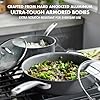 GreenPan Chatham Hard Anodized Healthy Ceramic Nonstick 10 Piece Cookware Pots and Pans Set, Frying Pan Skillets, Saucepans, Saute Pan, Stockpot, Lids, PFAS-Free, Dishwasher & Oven Safe, Gray #2