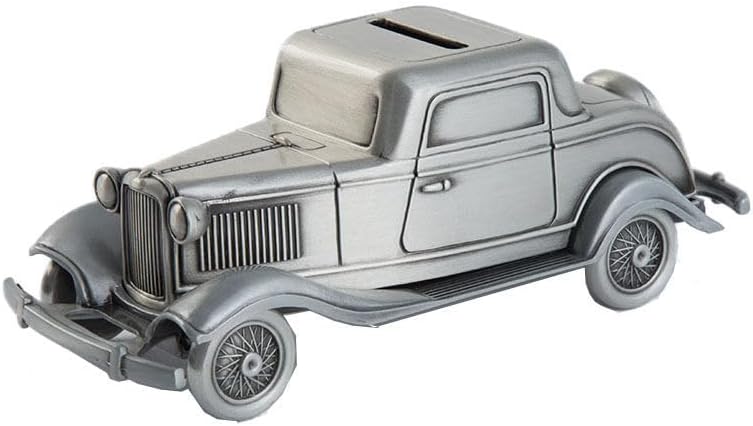 Vintage Car-Shaped Money Bank – Unique Decorative Coin Bank for Car Lovers, Retro Design, Perfect for Collectors and Kids