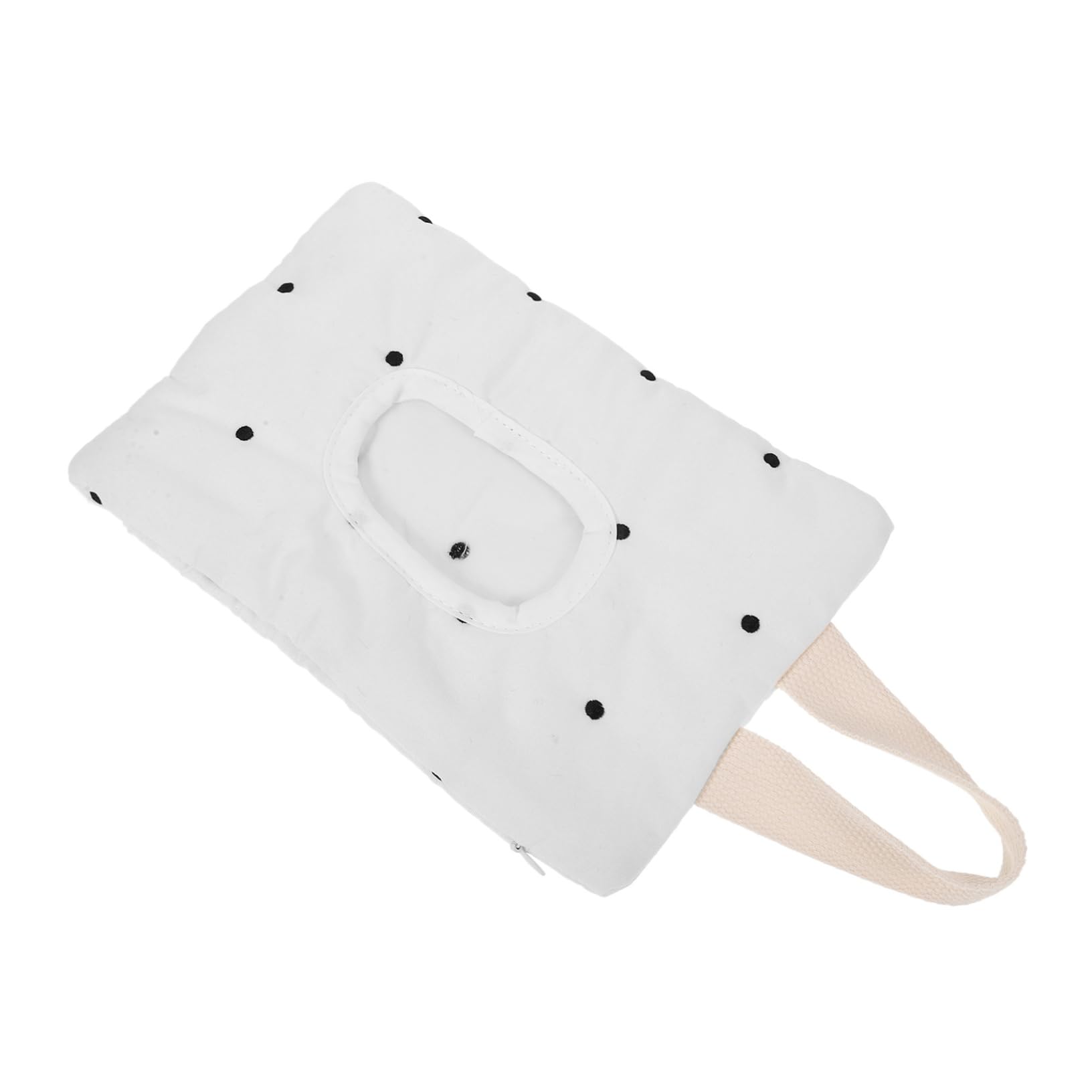 ifundom 4piezas Sujeta y Accede Dispensador De Pañuelos Colgante Para Coche Bolsa De Húmedas Para Sillas Carro Diseño De Puntos