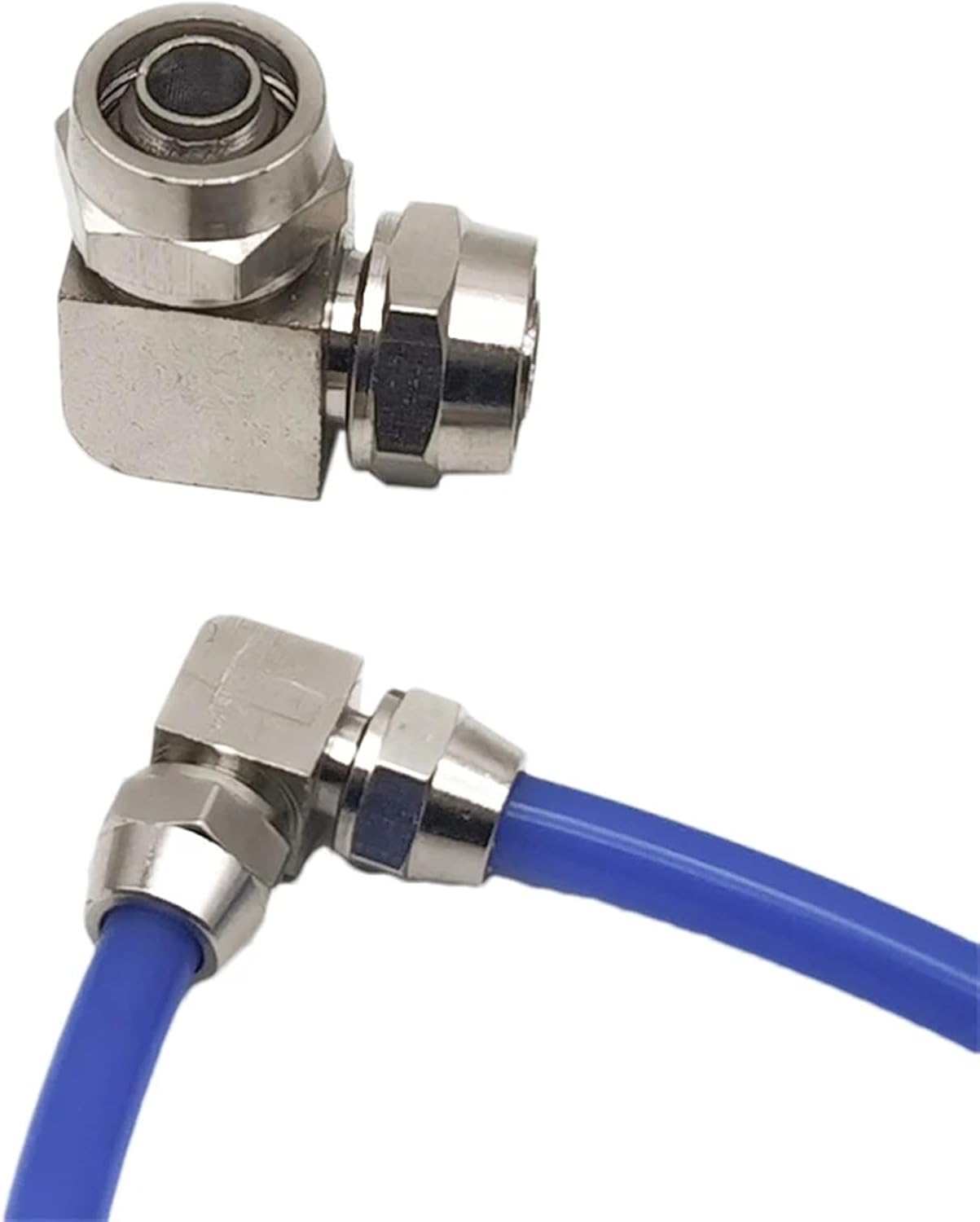 KLV Copper Plated Nickel Fast Connection Pneumatic Fitting Air Quick Connector For Hose Tube 4 6 8 10 12 14 16MM(KLV16(For Hose 16MM))