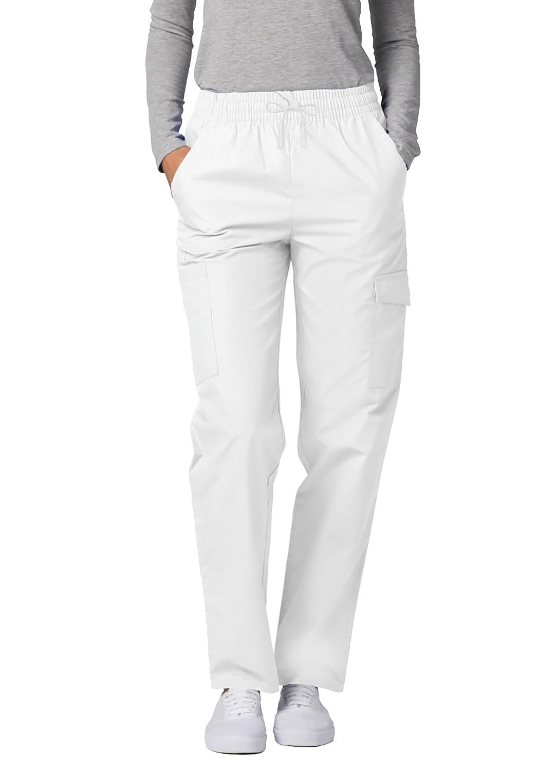 Adar Universal Scrubs for Women - Tapered Cargo Scrub Pants