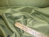 Sage Shantung Dupioni Faux Silk Fabric Per Yard