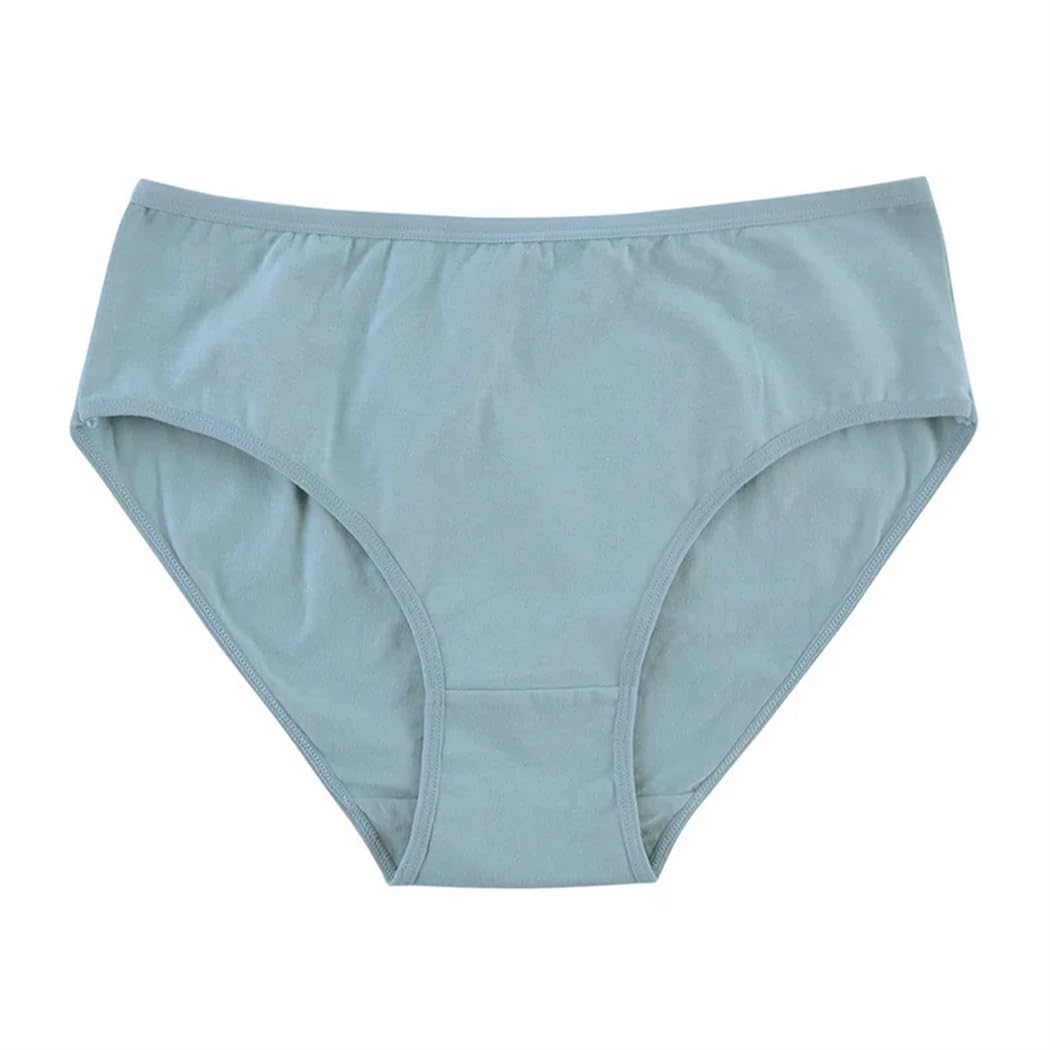 Mutandine da donna in cotone senza cuciture 3PCS mutandine biancheria intima mutande tinta unita slip morbidi