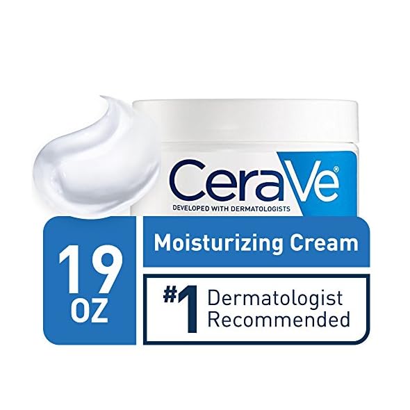 cerave moisturizing cream 19 oz daily face and body moisturizer for dry skin