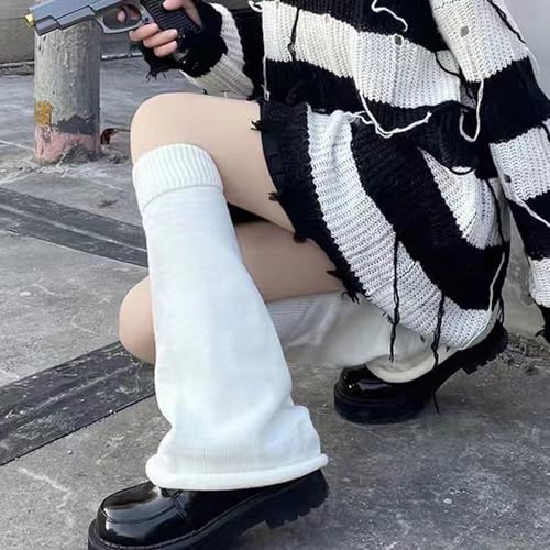 Image of CHIC DIARY Y2K Leg Warmers for Girls Women Kawaii Legs Warmer Harujuku Lolita Accessories Gothic Long Sock Ankle Warmers