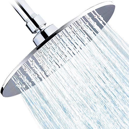 Shower Head with Arm (chrome white)