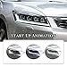 HCMOTIONZ LED Headlights Assembly For Honda Accord 2008 2009 2010 2011 2012 8th Gen 4-Dr Sedan Head Lamps With Sequential Turn Signal DRL Animation…