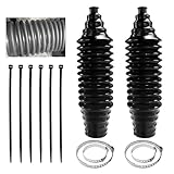 Pxobiug 12PCS Car Rack and Pinion Boot Kit, Waterproof...