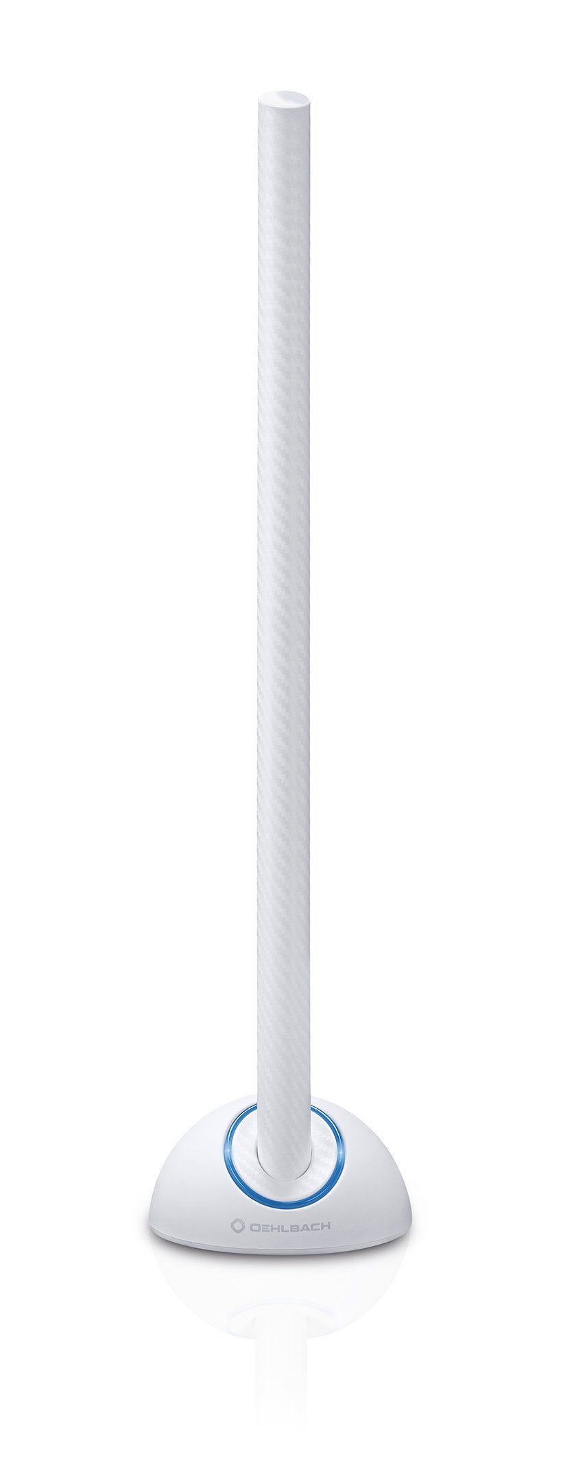 Oehlbach Scope Max - Antena de varilla activa DVB-T2 HD y DAB con filtro LTE - Antena interior digital - amplificador ajustable - antena interior - blanco