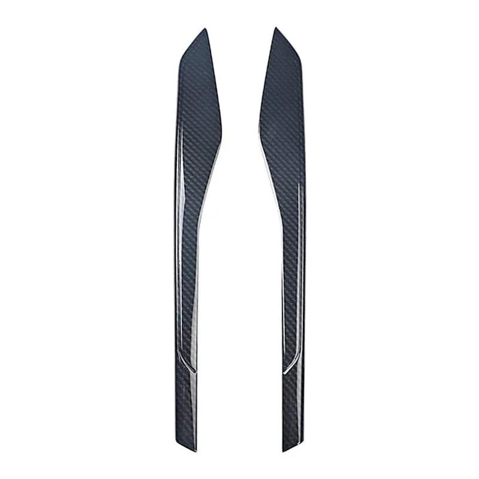 LHD for Ford for Explorer 2016 2017 2018 Car Center Console Strips Decoration Cover Trim Sticker(Carbon Fiber Black)