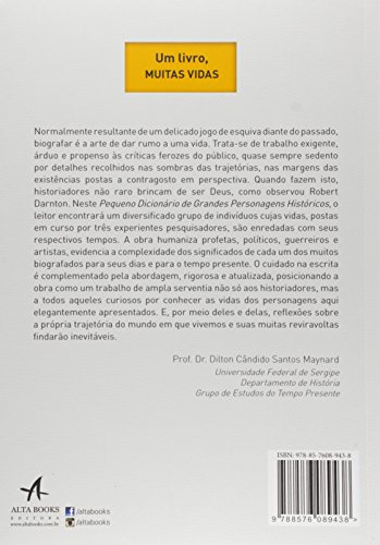 Pequeno Dicionário de Grandes Personagens Históricos