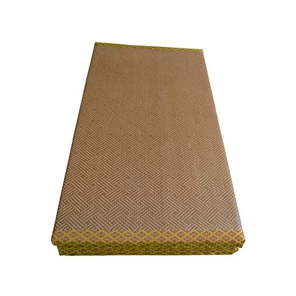 MustMat Japanese Traditional Futon Mattress 35.4"x78.7"x1.2" Rattan Tatami Mat Folds Easily Firm and Comfortable - Image 5