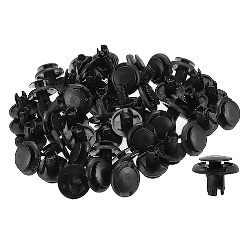 ACROPIX �t�F���_�[���C�i�[�N���b�v �����p �z���_�A�R�[�h�p - 50�p�b�N �u���b�N